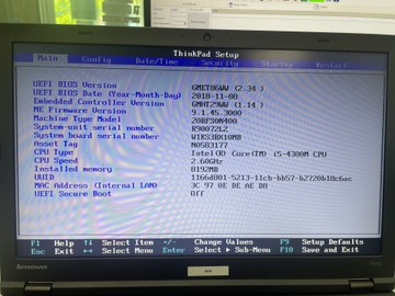 Б/в Ноутбук Lenovo 15/core i5 4300m ddr3/8gb ddr3/hdd 500 gb/*інтегрована 01-200966222