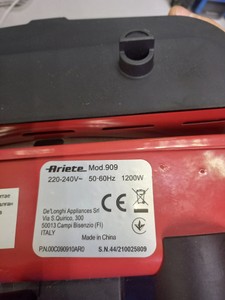 Б/в Піч для піци Ariete 909 pizza oven 01-200971570