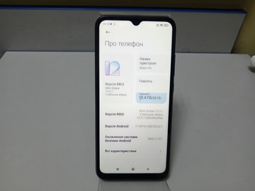 Б/в Мобільний телефон Xiaomi redmi 9a 2/32gb 01-200979585