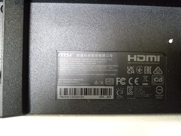 Б/в Монітор Msi pro mp273 01-200992366
