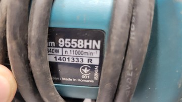 Б/в Кутова шліфмашина Makita 9558hn 01-200997712