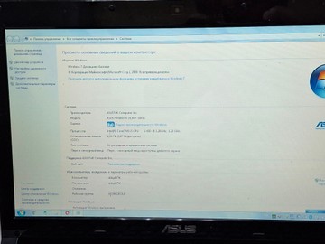 Б/у Ноутбук Asus 13/core i5 430m ddr3/4gb ddr2/hdd 300 gb/ssd *відсутній/geforce 310m 01-201007895