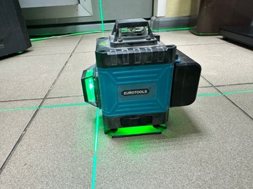 Б/у Лазерный нивелир Eurotools 16-lines 01-201007799