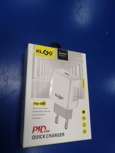 Б/у Сетевое зарядное устройство Klgo pd-100 20w 01-201022587