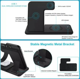 Б/в Бездротовий зарядний пристрій Wireless Charger abk-q20 01-201037833