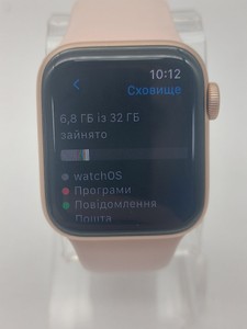 Б/в Смарт-годинник Apple watch se gps 40mm aluminum case 01-201024224