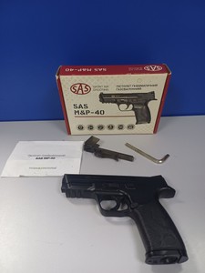 Б/в Пневматичний пістолет Sas mp-40 01-201072150
