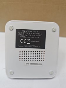 Б/в Бездротовий зарядний пристрій Maxxter act-wpc10-01 01-201085949