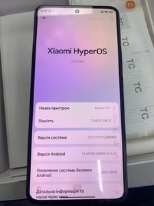 Б/у Мобільний телефон Xiaomi 12t 8/256gb 01-201146407