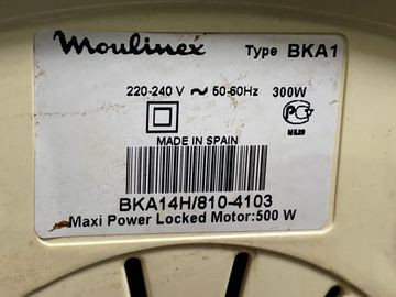 01-200577560: Moulinex bka1