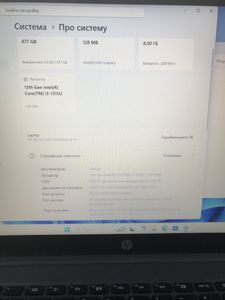 01-200606921: Hp 15/core i3-1315u ddr5/8gb ddr5/hdd *відсутній/ssd 512 gb/*інтегрована