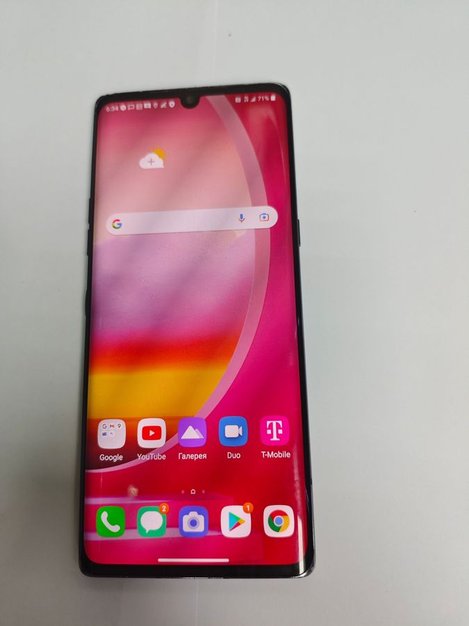 Lg velvet 5g g900tm 6/128gb