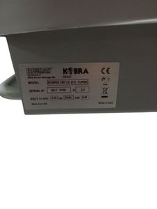 Б/в Подрібнювач паперу  kobra 240 c4 e/s-turbo 01-200570485