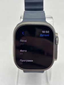 Б/в Смарт-годинник Apple watch ultra gps + cellular 49mm titanium case 01-200814577