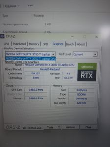 Б/в Ноутбук Hp 15/core i5-12500h ddr5/16gb ddr4/hdd *відсутній/ssd 480 gb/geforce rtx3050ti 4gb 01-200827579