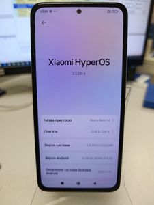 Б/в Мобільний телефон Xiaomi redmi note 14 6/128gb 01-200838777