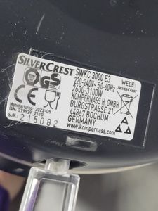 Б/в Електрочайник Silvercrest swkc 3000 e3 01-200846666