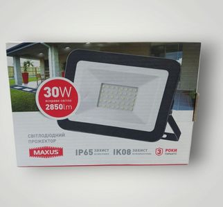Б/в Прожектор Maxus flood light 30w 5000k 01-200828367