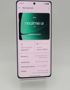 Б/у Мобильный телефон Realme gt6 12/256gb 01-200777433
