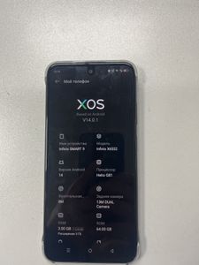 Б/в Мобільний телефон Infinix smart 9 3/64gb 01-200887041