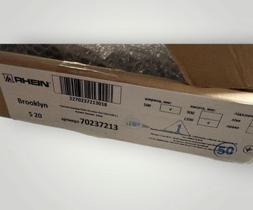 Б/у Полотенцесушитель Rhein brooklyn s20 500х1200 e l pe/mat ral9005 400w 01-200874283