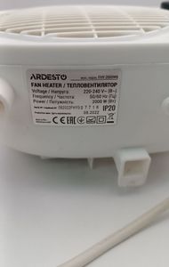 Б/в Обігрівач Ardesto 2000w 01-200897699