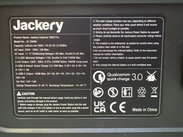 Б/в Зарядна станція Jackery explorer 2000 pro 01-200907675