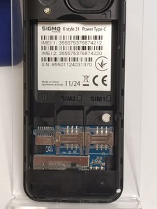 Б/у Мобільний телефон Sigma x-style 31 power type-c 01-200991306