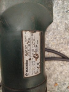 Б/в Кутова шліфмашина 1400Вт Metabo we 14-125 01-200996727