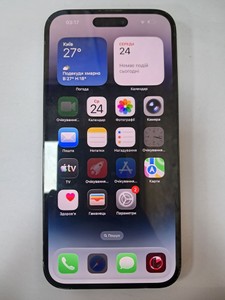 Б/в Мобільний телефон Apple iphone 14 pro max 256gb esim 01-200927489