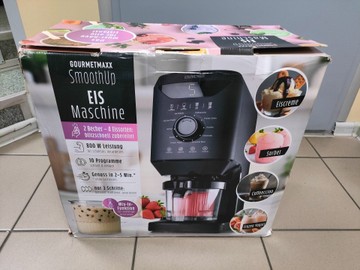 Б/в Морозивниця Gourmetmaxx smoothup eismaschine 01-201023990