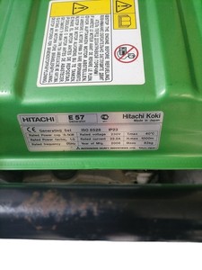 Б/в Бензиновий генератор Hitachi е57 01-200955990