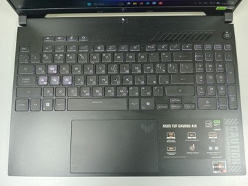 Б/в Ноутбук Asus 15/ryzen 5 7535hs ddr5/16gb ddr5/hdd *відсутній/ssd 512 gb/geforce rtx4050 6gb 01-201079901