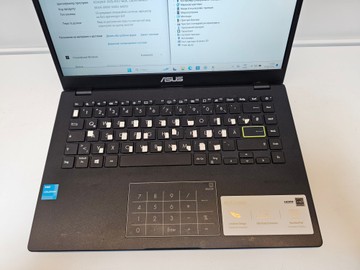 Б/у Ноутбук Asus 14/celeron n4500 ddr4/4gb ddr4/hdd *відсутній/ssd 128 gb/*інтегрована 01-201095820