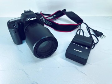 Б/в Фотоапарат Canon eos 80d + sigma 70-300mm 1:4:5.6dl 01-201098194