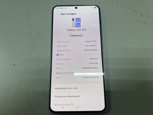 Б/в Мобільний телефон Samsung galaxy a57 5g 12/512gb 01-201117271