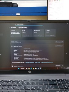 Б/в Ноутбук Hp 15/ryzen 5 7520u ddr5/8gb ddr5/ssd 512 gb/*інтегрована 01-201175379