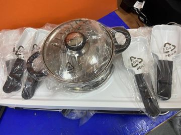 16-000239501: Gourmetmaxx raclette and fondue set