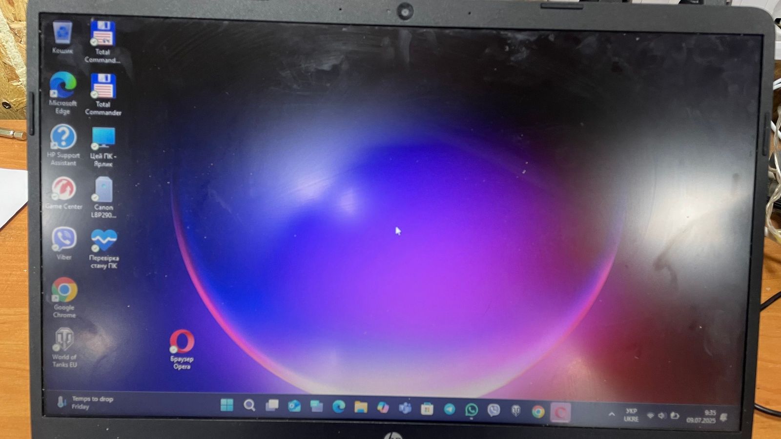 Hp єкр. 15,6/ core i3-1215u/ ram8gb/ ssd240gb/ intel uhd
