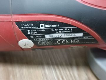 01-200778988: Einhell tc-ag 125