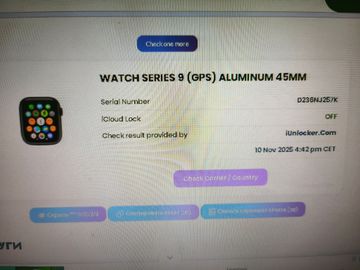 01-200783423: Apple watch series 9 gps 45mm aluminum case