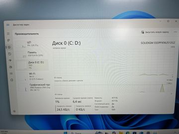 Б/в Ноутбук Asus 15/ryzen 5 7530u ddr4/16gb ddr4/hdd *відсутній/ssd 512 gb/*інтегрована 01-200782728
