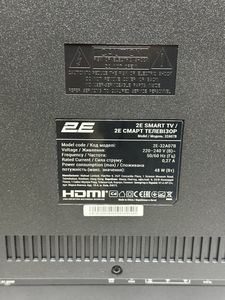 Б/в Телевізор 2E 2e-32a07b 01-200815833