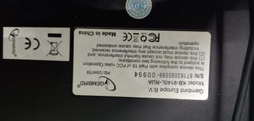 Б/в Клавіатура Gembird kb-9140l-rua 01-200825340