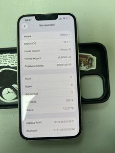 Б/в Мобільний телефон Apple iphone 13 128gb 01-200842444