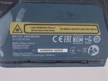 Б/в Лазерний нівелір Bosch gcl 2-15 01-200795903