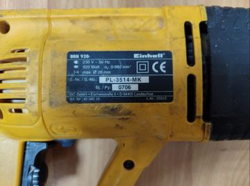 Б/в Перфоратор Einhell bbh920 01-200843436