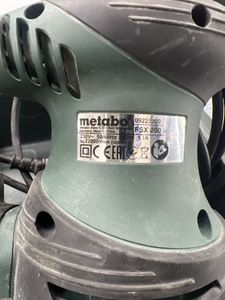 Б/у Шлифмашина вибро Metabo fsx 200 intec 01-200868713