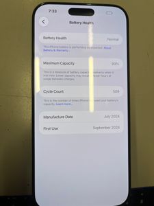 Б/у Мобильный телефон Apple iphone 16 pro max 256gb esim 01-200870967