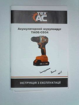 Б/в Шурупокрут Техас taoe-cd34 2акб зп 01-200878875